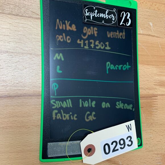 Nike Golf Shirt Mens L Large Parrot Green Body Map Dri Fit Performance Polo * - Picture 12 of 13